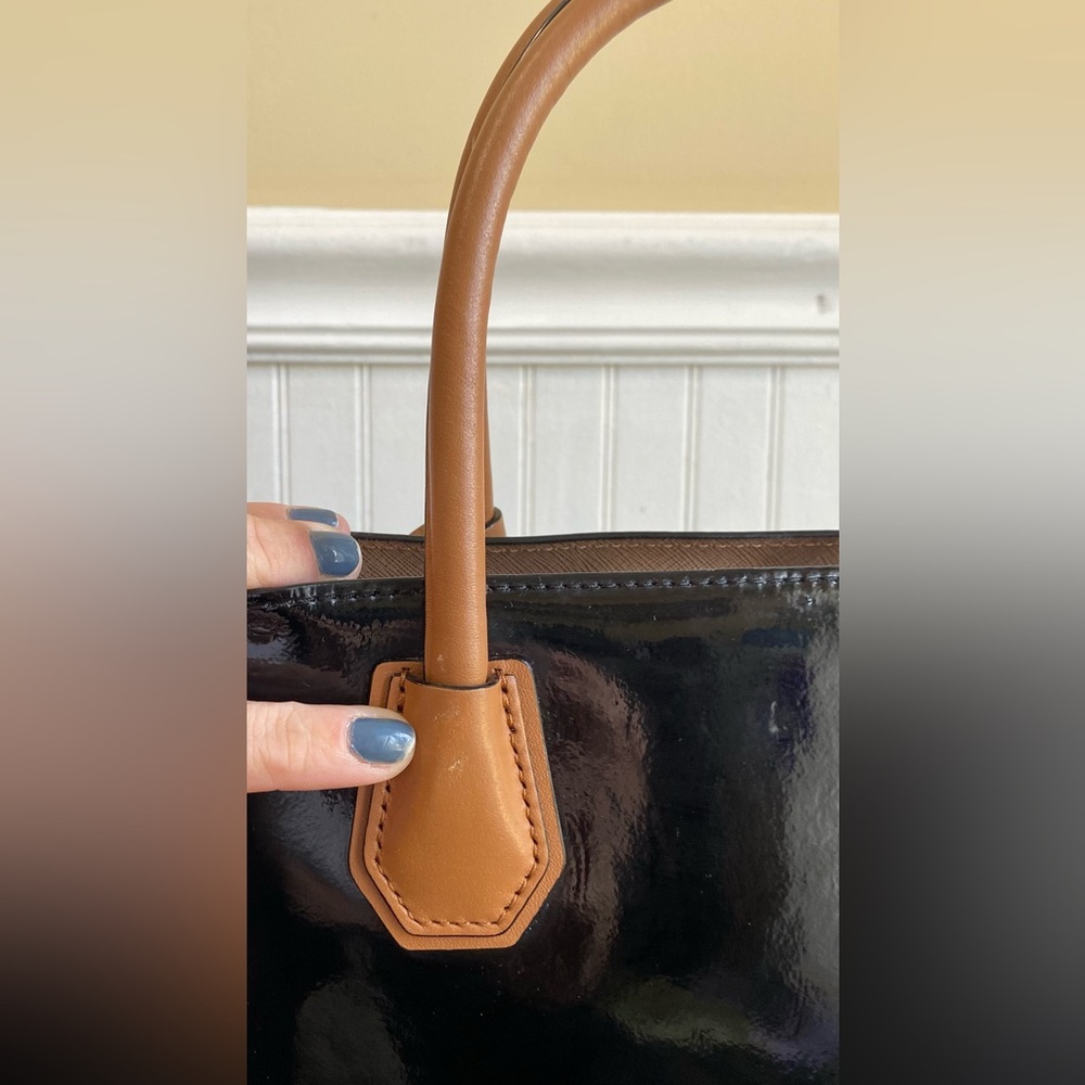 Michael Kors Tri-Color Patent Leather Mini Mercer - Picture 6 of 15
